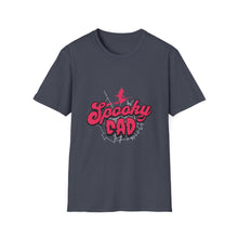 Load image into Gallery viewer, Spooky Dad T-Shirt, Unisex Halloween Shirt, Cute Dad Tee, Family Costume Shirt, Gift for Dads, Fall Fashion T-Shirt
