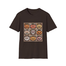 Load image into Gallery viewer, Halloween Pumpkin Patch T-Shirt | Unisex Softstyle Tee, Spooky Season Apparel, Fall Festival Shirt, Trick or Treat Outfit, Halloween Gift
