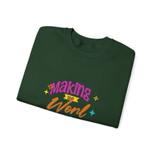 Load image into Gallery viewer, Brightening the World Crewneck Sweatshirt, Cozy Unisex Pullover, Perfect Gift for Friends, Inspirational Apparel for Every Occasion, [...]
