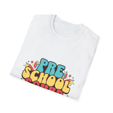 Load image into Gallery viewer, Playful Preschool Squad T-Shirt, Unisex Graphic Tee for Kids, Fun Birthday Gift, Back to School Apparel, Cute Family Outfit
