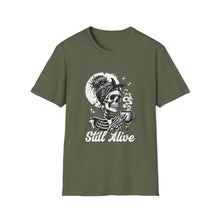 Load image into Gallery viewer, Gothic Skull T-Shirt, Edgy Casual Tee, Halloween Apparel, Unisex Graphic Shirt, Alternative Fashion, Spooky Style
