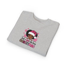 Load image into Gallery viewer, Christmas Toddler Sweatshirt, Festive Kids Apparel, Holiday Gift, Cute Girl Sweater, Winter Wear, Toddler Christmas Jumper, Christmas
