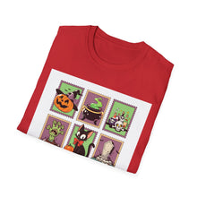 Load image into Gallery viewer, Spooky Halloween T-Shirt for Adults, Unisex Softstyle Tee, Perfect for Halloween Parties, Trick-or-Treat, Costume Wear, Fall Fashion
