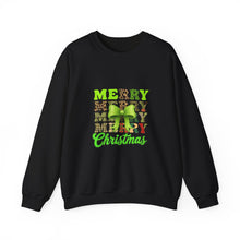 Load image into Gallery viewer, Merry Christmas Sweatshirt | Cozy Crewneck for Holiday Cheer, Gift for Her, Winter Fashion, Festive Apparel, Christmas Gift
