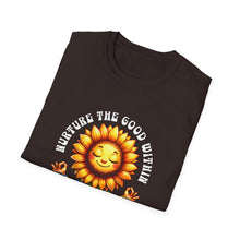 Load image into Gallery viewer, Blooming Sunflower Unisex T-Shirt - Cute, Positive Vibes for Gardening Lovers, Casual Wear, Perfect Gift for Spring Celebrations, [...]

