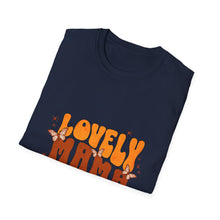 Load image into Gallery viewer, Lovely Mama Floral T-Shirt, Softstyle Tee, Gift for Mothers, Fun Family Top, Cute Mama Apparel, Spring Fashion
