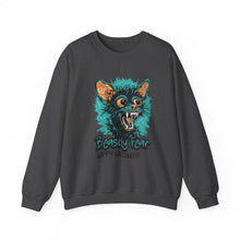 Load image into Gallery viewer, Cozy Halloween Sweatshirt, Beastly Fear Crewneck, Unisex Fall Apparel, Spooky Season Fashion, Halloween Gift Idea
