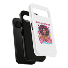 Load image into Gallery viewer, Inspirational Phone Case, Pray Wait Trust God Has a Plan, Spiritual Gift, Motivational Decor, Faith-Based Accessory
