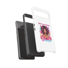 Load image into Gallery viewer, Inspirational Phone Case, Pray Wait Trust God Has a Plan, Spiritual Gift, Motivational Decor, Faith-Based Accessory
