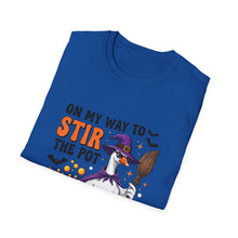 Load image into Gallery viewer, Funny Quote Goose Halloween Unisex Softstyle T-Shirt, Humorous Animal Tee, Halloween Costume Shirt, Halloween Party Apparel
