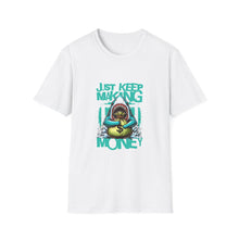 Load image into Gallery viewer, Money Motivational T-Shirt, Funny Graphic Tee, Casual Wear, Unisex Apparel, Gift for Entrepreneurs, Unique Statement Shirt
