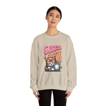 Load image into Gallery viewer, Cozy Cats &amp; Coffee Sweatshirt - Perfect Gift for Cat Lovers, Weekend Lounging, Birthday, or Coffee Time
