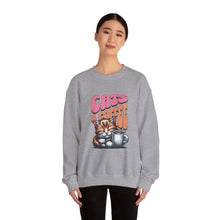 Load image into Gallery viewer, Cozy Cats &amp; Coffee Sweatshirt - Perfect Gift for Cat Lovers, Weekend Lounging, Birthday, or Coffee Time
