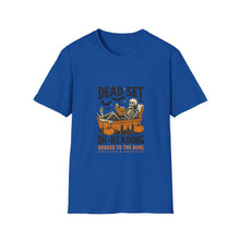 Load image into Gallery viewer, Halloween Reading T-Shirt, Funny Book Lovers Tee, Perfect for Book Clubs, Gifts for Readers, Spooky Season Apparel
