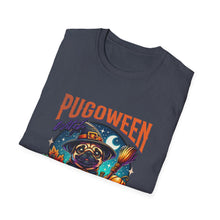 Load image into Gallery viewer, Funny Quote Halloween Pug Unisex Softstyle T-Shirt, Cute Pug Tee, Halloween Dog Shirt, Funny Halloween Quote Top, Pug Lover Gift
