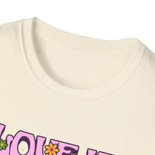Load image into Gallery viewer, Pride Month T-Shirt, Love Is Love Graphic Tee, Unisex LGBTQ+ Apparel, Softstyle Pride Shirt, Inclusive Fashion, Celebratory Gift
