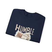 Load image into Gallery viewer, Humble Beginnings Crewneck Sweatshirt, Inspirational Gift, Cozy Casual Wear, Unisex Pullover, Motivational Apparel, Birthday Present
