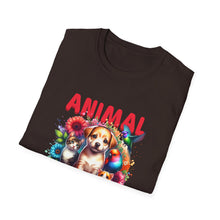 Load image into Gallery viewer, Animal Lovers Unisex T-Shirt | Perfect Gift for Pet Owners, Casual Wear, Animal Rescue Events, Birthdays, and More
