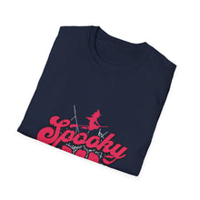 Load image into Gallery viewer, Spooky Dad T-Shirt, Unisex Halloween Shirt, Cute Dad Tee, Family Costume Shirt, Gift for Dads, Fall Fashion T-Shirt
