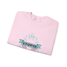 Load image into Gallery viewer, Humorous Sweatshirt for Stress Relief, Gift for Friends, Cozy Crewneck, Fun Winter Wear, Casual Humor Merch, Great for Self-Care Days
