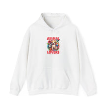 Load image into Gallery viewer, Animal Lovers Heavy Blend Hoodie | Cozy Sweatshirt for Animal Enthusiasts, Gift for Pet Lovers, Fun Casual Wear, Unique Animal Apparel

