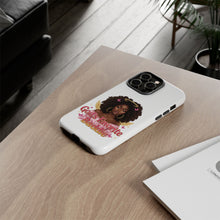 Load image into Gallery viewer, Tough Cases, Phone Case with God's Favorite Baddie, Durable Phone Case, Protective Phone Cover, Unique Cell Phone Case, Fun Phone
