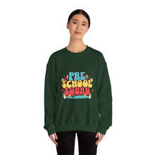 Load image into Gallery viewer, Pre-School Squad Sweatshirt, Kids Crewneck, Fun Family Apparel, Back to School Gift, Comfortable Everyday Wear
