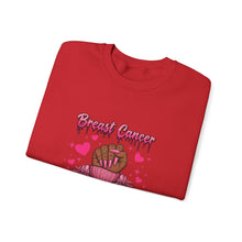 Load image into Gallery viewer, Breast Cancer Survivor Sweatshirt, Cozy Pullover for Awareness, Gifts for Survivors, Supportive Cancer Message, Comfortable Crewneck
