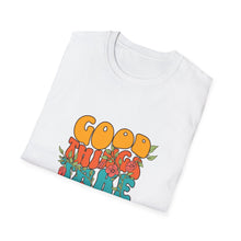 Load image into Gallery viewer, Good Vibes Unisex Softstyle T-Shirt - Perfect for Relaxation, Casual Wear, Unique Gift, Friendship, Positive Affirmation
