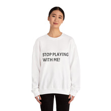 Load image into Gallery viewer, Playful Statement Crewneck Sweatshirt - Unisex Gift, Casual Wear, Humor Apparel, Fun Gift for Friends
