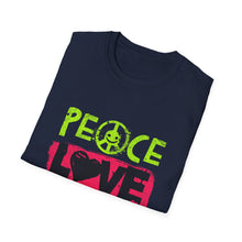 Load image into Gallery viewer, Peace Love Empathy T-Shirt, Unisex Graphic Tee for Everyday Wear, Perfect for Kindness Day, Gift for Friends, Casual Comfort Shirt
