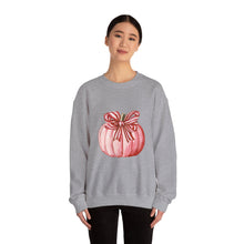 Load image into Gallery viewer, Pumpkin Illustrated Crewneck Sweatshirt for Fall, Cozy Autumn Apparel, Cute Sweatshirt for Thanksgiving, Seasonal Gift, Pumpkin [...]
