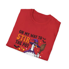 Load image into Gallery viewer, Funny Quote Goose Halloween Unisex Softstyle T-Shirt, Humorous Animal Tee, Halloween Costume Shirt, Halloween Party Apparel

