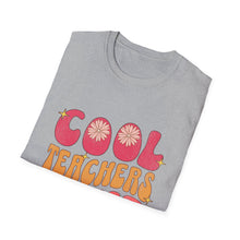 Load image into Gallery viewer, Cool Teachers Club T-Shirt, Teacher Appreciation Gift, Back-to-School Shirt, Fun Teacher Tee, Casual Classroom Attire
