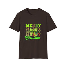 Load image into Gallery viewer, Merry Christmas Unisex T-Shirt, Holiday Apparel, Festive Tee, Gift for Her/Him, Christmas Party Shirt
