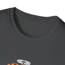Load image into Gallery viewer, Surfing Afterlife T-Shirt, Unisex Graphic Tee, Beachwear, Gift for Surfers, Casual Summer Style, Unique Statement Shirt
