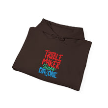 Load image into Gallery viewer, Trouble Maker Hoodie - Cozy Unisex Heavy Blend Sweatshirt for Casual Days, Gift for Friends, Trendy Streetwear
