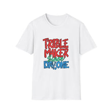 Load image into Gallery viewer, Trouble Maker T-Shirt - Unisex Adult Tee for Everyday Fun, Gift for Friends, Birthday Parties, or Casual Wear
