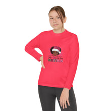 Load image into Gallery viewer, Christmas Kids Long Sleeve Tee, Just A Girl Who Loves Holiday Shirt, Children's Gift, Festive Youth Top, Winter Apparel
