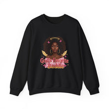 Load image into Gallery viewer, Black History African American Woman Gods Favorite Baddie Sweatshirt, Black Princess Self Love Crewneck Pullover, Unisex Heavy Blend Jumper,
