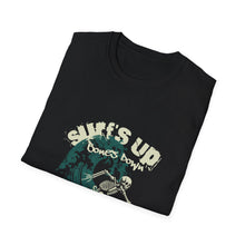Load image into Gallery viewer, Surf's Up Unisex Softstyle T-Shirt, Beach Vibe Apparel, Summer Wardrobe Essential, Gift for Surfers, Casual Tee
