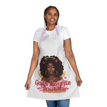 Load image into Gallery viewer, God's Favorite Baddie Apron - Stylish Cooking Gift for Foodies, Chefs, Culinary Arts, Home Cooking, Kitchen Decor
