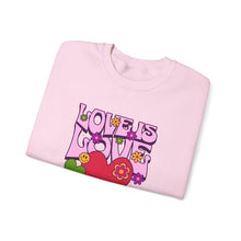 Load image into Gallery viewer, Pride Month Sweatshirt - Love is Love Crewneck, Unisex Casual Wear, LGBTQ+ Apparel, Spring Fashion, Gifts for Valentine's Day
