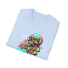 Load image into Gallery viewer, Funny Skull Quotes Unisex Softstyle T-Shirt, Do what makes you Happy, Graphic Tee, Sarcastic Shirt, Gift for Skull Lovers, Halloween Shirt
