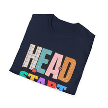 Load image into Gallery viewer, Head Start Teacher T-Shirt, Unisex Softstyle Shirt, Teacher Gift, Back to School T-Shirt, Classroom Outfit, Educational Apparel
