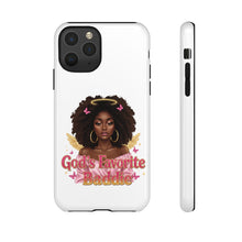 Load image into Gallery viewer, Tough Cases, Phone Case with God's Favorite Baddie, Durable Phone Case, Protective Phone Cover, Unique Cell Phone Case, Fun Phone
