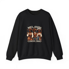 Load image into Gallery viewer, Melanin Magic Sweatshirt - Celebrating Diversity, Perfect Gift for Friends, Cozy Layer, Unisex Fashion, Fall/Winter Wear
