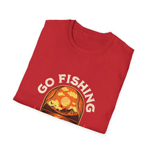 Load image into Gallery viewer, Fishing Adventure Unisex T-Shirt - Perfect for Outdoor Lovers, Gifts, Summer Fun, Camping Essentials, Fishing Trips
