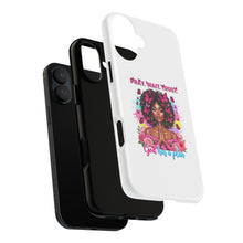 Load image into Gallery viewer, Inspirational Phone Case, Pray Wait Trust God Has a Plan, Spiritual Gift, Motivational Decor, Faith-Based Accessory
