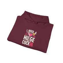 Load image into Gallery viewer, I Need a Huge Cocktail Hoodie - Fun Gift for Bartenders, Party Lovers, Birthday, Celebration, Unisex Sweatshirt
